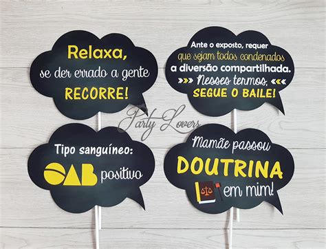 Placas Divertida Formatura Direito Elo Produtos Especiais