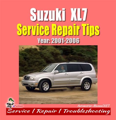 Suzuki Xl7 Parts Manual