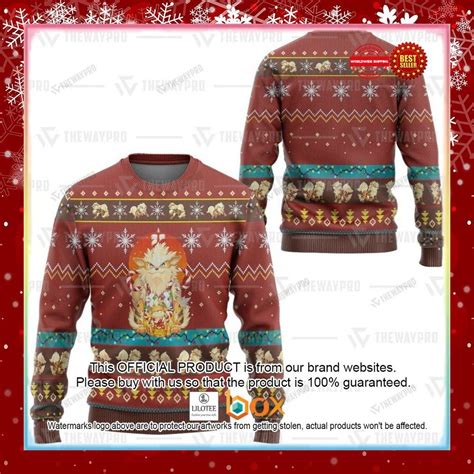 HOT Anime Pokemon Arcanine Sweater Express Your Unique Style With