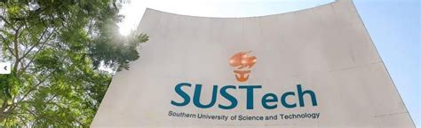 Southern University Of Science And Technology China University Jobs