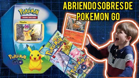 Abriendo SOBRES de Pokémon GO Saldrá Charizard YouTube