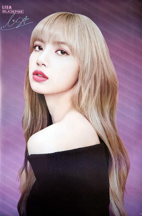 Lisa Lalisa Manoban Black Pink Blackpink Korean Girl Group Kpop Wall