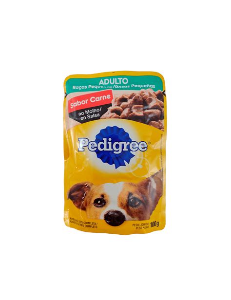 Pedigree Adultos Razas Pequeñas Sabor A Carne 100gr