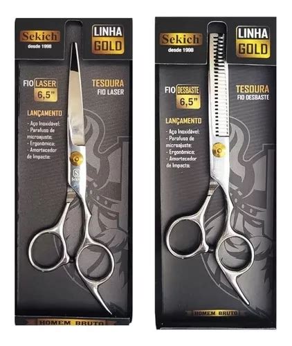 Tijeras Profesionales Para Adelgazar El Cabello Gold Line De 6 5