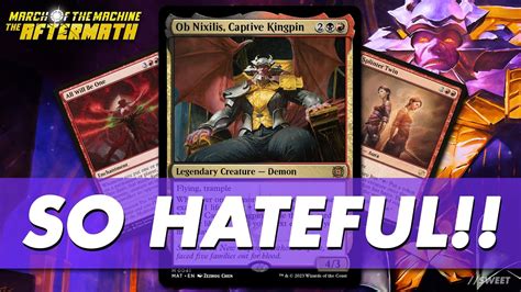 Ob Nixilis Captive Kingpin Commander Deck Tech Magicthegathering