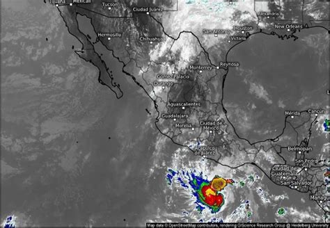 La Tormenta Tropical Otis Se Dirige Hacia La Costa Del Pac Fico De