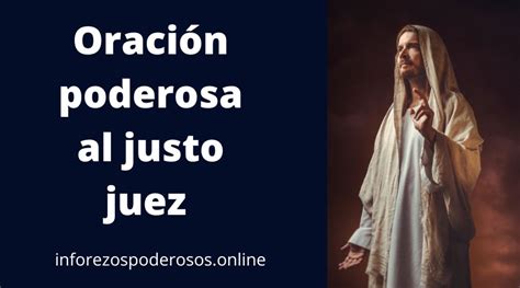 Oración al justo juez para pedir su ayuda y protección