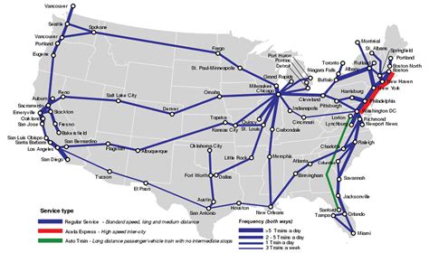 Amtrak Routes at Lucinda Fuller blog