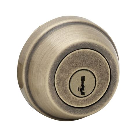 Kwikset Signature 785 Antique Brass With Smartkey Double Cylinder