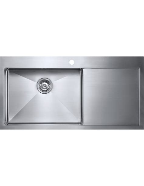 Zen15 55 I F Stainless Steel 1 2mm Thick 1 0 Bowl Handed Kitchen Sink Zu 55 If U15 S Bbl Zu 55