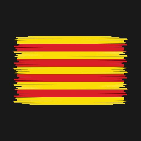 Vector De Bandera De Catalu A Vector En Vecteezy