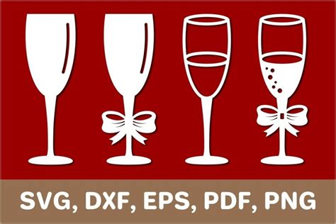 Champagne Glass Svg Champagne Flute Svg Wine Glass Svg