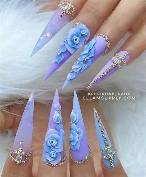 Diy Rhinestone Nails Nail Art Rhinestones Bling Nails Swag Nails