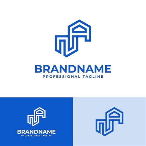 Logotipo de iniciais modernas na adequado para negócios iniciais na