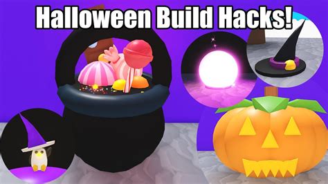 Halloween Build Hacks Easy For Your Home In Adopt Me Roblox Youtube