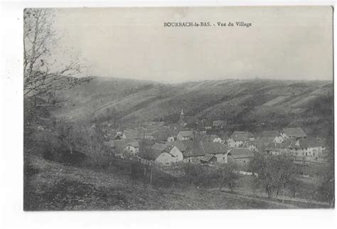 Carte Bourbach Le Bas Vue Du Village Eur Picclick Fr