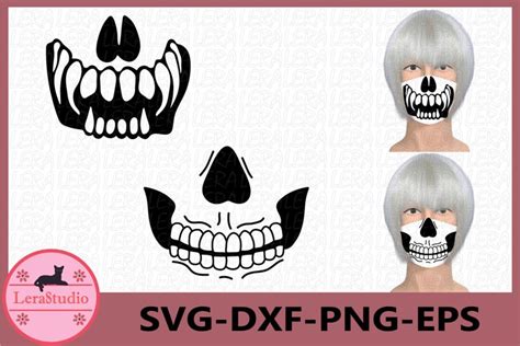 Halloween Mask Svg Skull Face Mask Svg Sugar Skull Svg