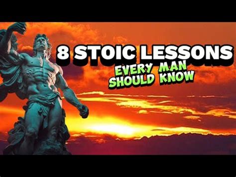 Wisdom For Men Stoic Principles To Live By Youtube