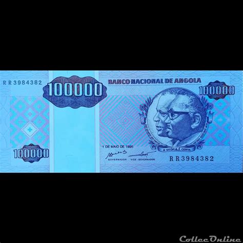 ANGOLA P 139 100 000 KWANZAS 1995 Billets Afrique Angola