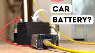 Hvac Guys Powering Gas Furnace From A Car Battery Ar