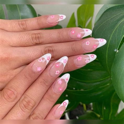 Acrylic Nail Inspo Nail Designs Gel Nails Floral Nails