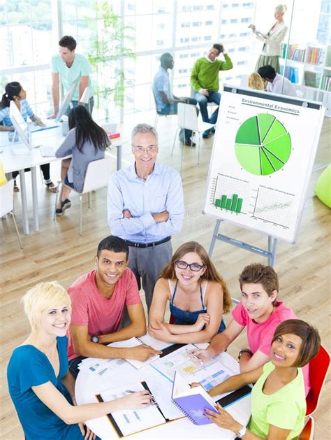 Group of Student in the Classroom Stock Image - Image of communications ...