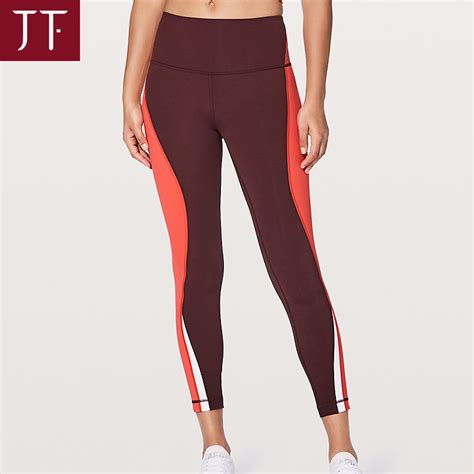 High Waist Yoga Capris Ladies Spandex Red Good Yoga Pants China