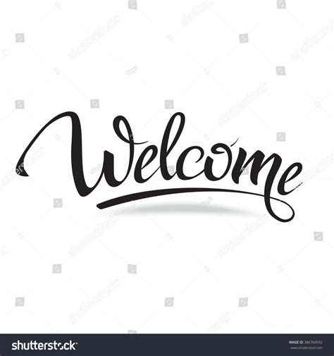 33,818 Welcome font Stock Vectors, Images & Vector Art | Shutterstock
