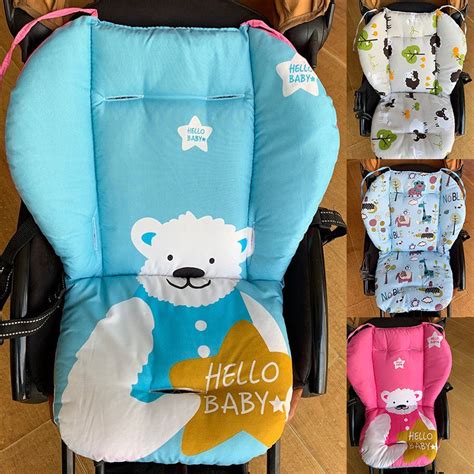 Universal Cartoon Floral Stroller Capas De Assento De Carrinho De