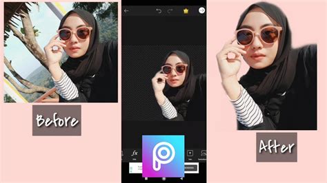 Cara Mudah Menghapus Background Foto Di Android Picsart Tutorial