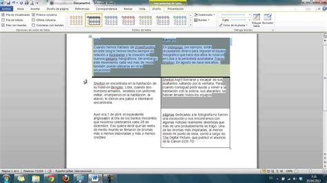 Como Dar Formato A Tablas En Microsoft Word Youtube