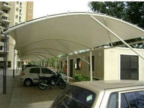 Dome Tensile Structure Car Parking Shade Paint Coated At Rs Square