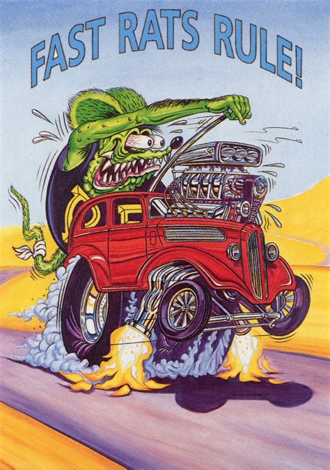 Rat Fink Ed Big Daddy Roth Fast Rats Rule Brocklyncheese Flickr