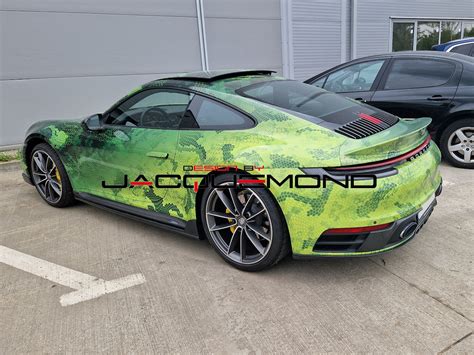 Ducktail Rear Wing Spoiler For Porsche 992 By Jacquemond
