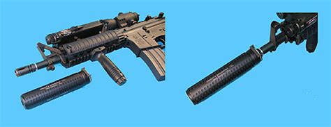 Gandp M4 Qd Silencer Anti Clockwise Airsoft Tiger111hk Welcome