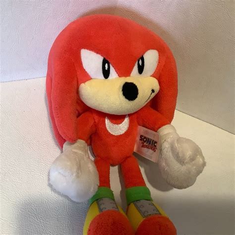 Tomy Sega Sonic the Hedgehog Knuckles Plush Stuffed Animal 8" | #4637043166