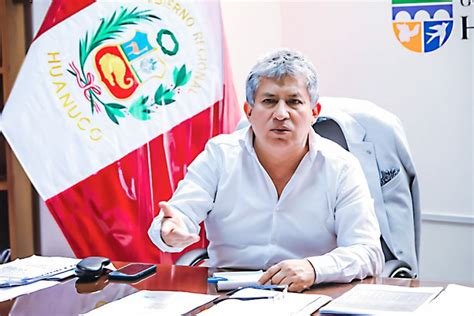 Gobernador De Hu Nuco Deplora Ataque A La Vivienda De Autoridad