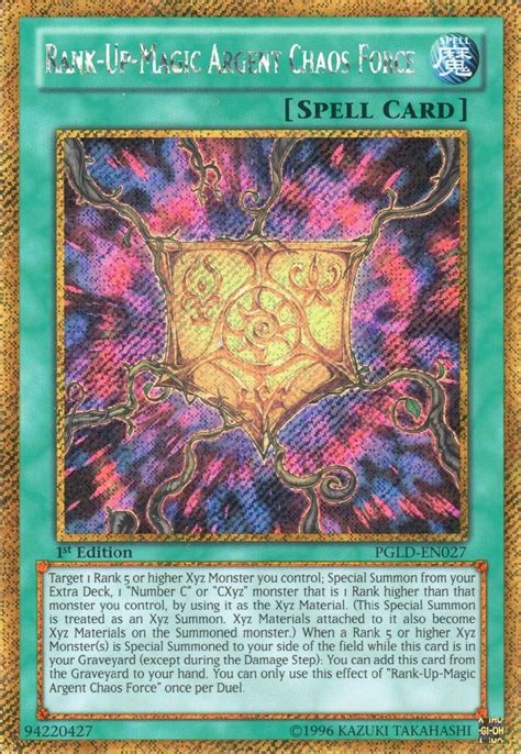 Rank Up Magic Argent Chaos Force Yugioh Cards Book Cover