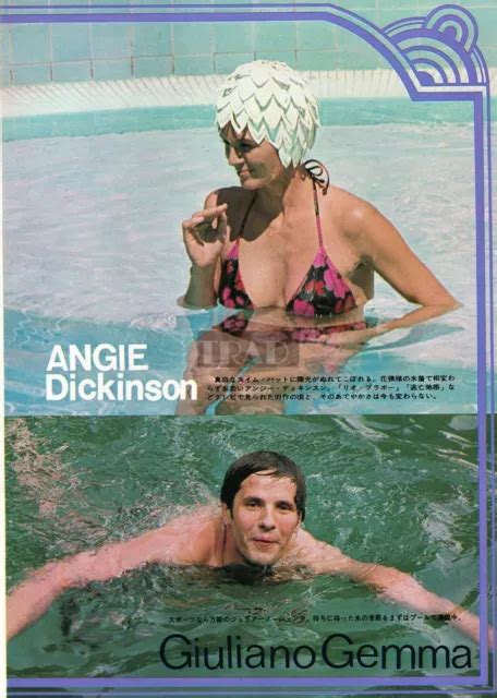 Barbara Bouchet In Bikini Angie Dickinson G Gemma Jpn Clipping