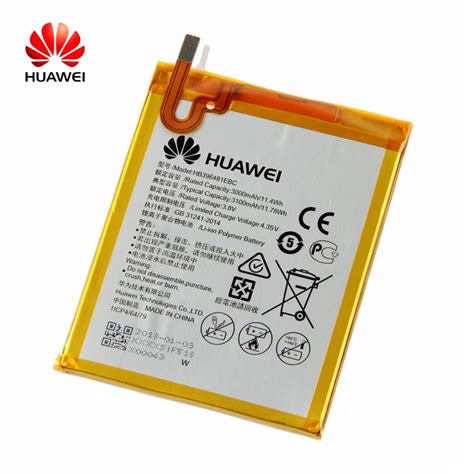 Original Huawei HB396481EBC Rechargeable Li ion phone battery For ...