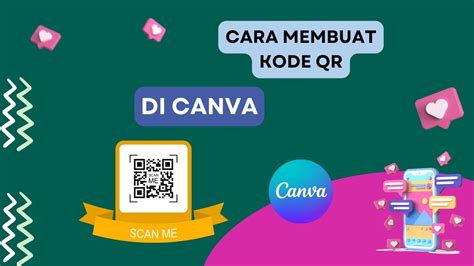 Tutorial Cara Mudah Membuat Kode Qr Di Canva Youtube