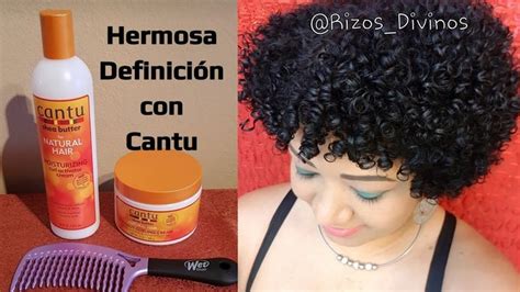 Como Defino Mis Rizos Con Activador Y Crema De Definir Rizos De Cantu