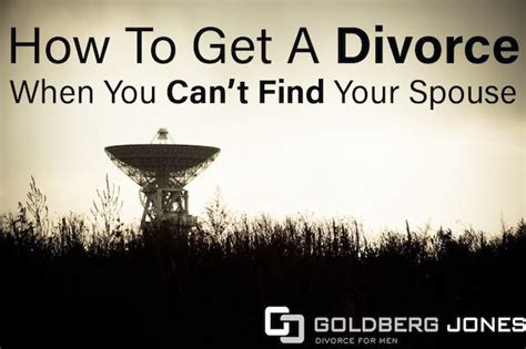 Divorcing A Spouse Thats Mia