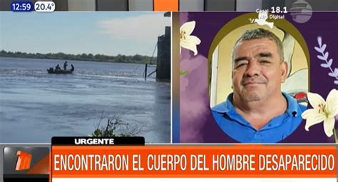 Hallan Sin Vida A Hombre Desaparecido En El Río Paraguay En Zona De