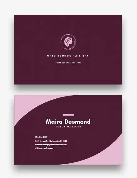 20+ Amazing Hair Stylist Business Card Templates - TemplateMonkey Blog