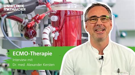 ECMO Therapie Dr med Alexander Kersten klärt wichtigsten Fragen