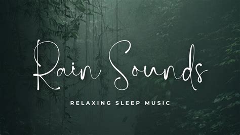 Relaxing Rain🌧️ Sound Instantly Fall Asleep 😴 With Natural Rain Sound