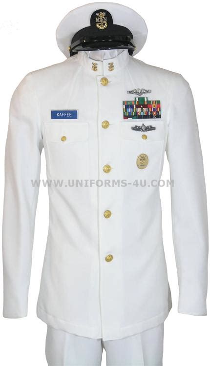 Us Navy Cpo Summer Dress White Uniform Sdw