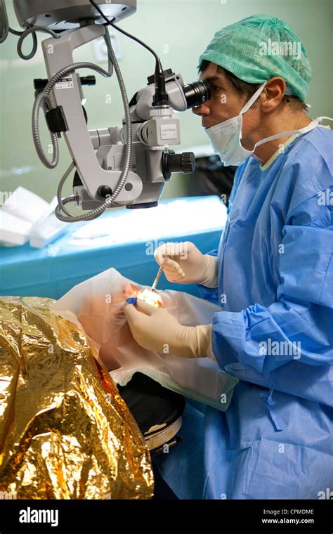 AMD TREATMENT Stock Photo - Alamy