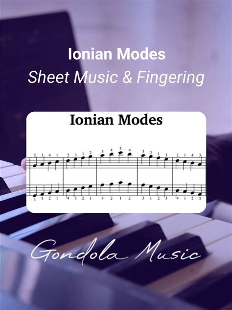 Ionian Mode — Gondola Music